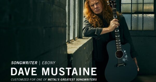 Gibson Dave Mustaine Songwriter acoustic guitar chitarra acustica signature megadeth artist strumentimusicali
