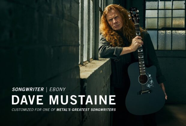 Gibson Dave Mustaine Songwriter acoustic guitar chitarra acustica signature megadeth artist strumentimusicali