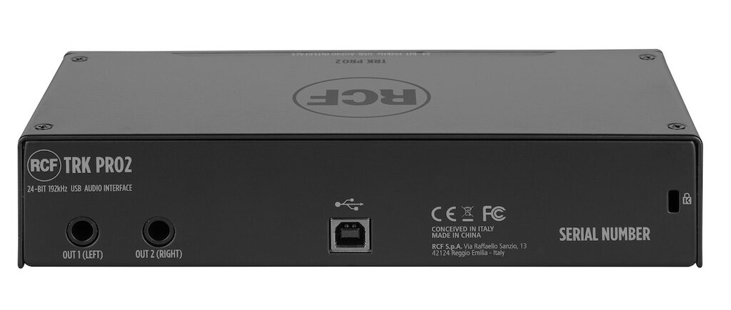 RCF TRK interfaccia audio home studio recording strumentimusicali