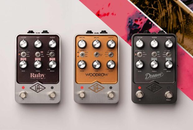 Universal Audio UAFX may 22 guitar fx pedal pedali chitarra amp midiware strumentimusicali