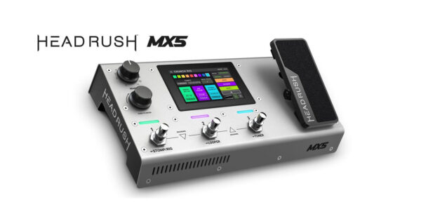 Headrush MX5 silver pedaliera multieffetto fx guitar chitarra soundwave strumentimusicali