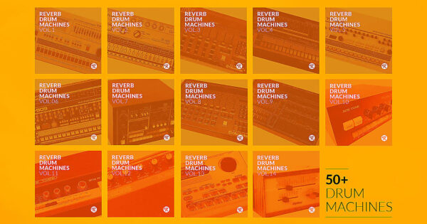Reverb Drum Machine samples free freeware gratis producer strumentimusicali