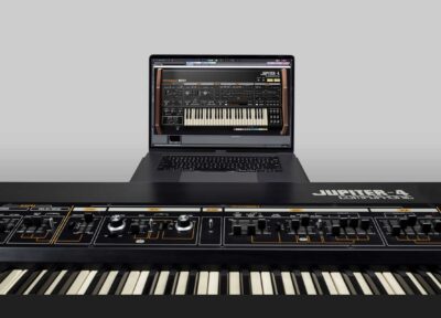 Roland JUPITER-4 soft synth sintetizzatore virtuale producer keyboard vintage strumentimusicali