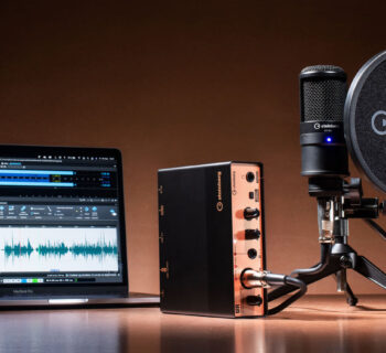 Steinberg UR12 Podcast Starter Pack interfaccia audio microfono home studio recording strumentimusicali
