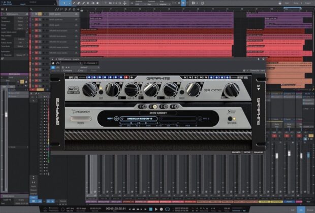 Acustica Audio Graphite software bass amp amplificatore producer daw strumentimusicali