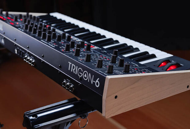 Sequetial Trigon-6 sintetizzatore synth hardware dave smith ob6x prophet keyboard tastiera algam eko strumentimusicali