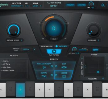 Antares Auto-Tune Producer software mixing plug-in audio pro audiofader