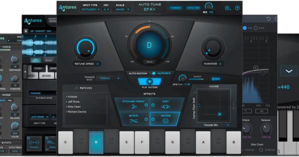 Antares Auto-Tune Producer software mixing plug-in audio pro audiofader