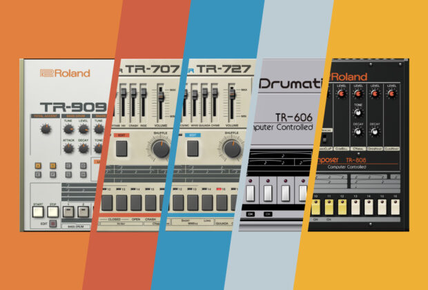 Roland Drum Machine Collection virtual instrument tr808 808 tr707 tr909 strumentimusicali