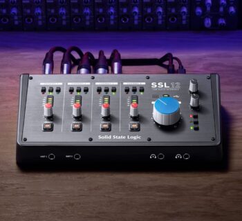 SSL 12 interfaccia audio usb-c adat recording home studio project software plug-in solid state logic midiware strumentimusicali