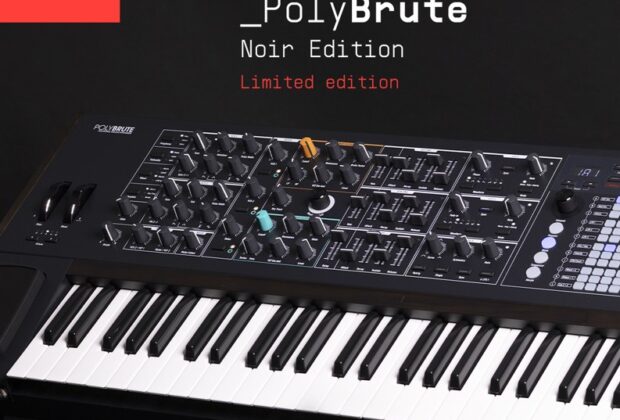 arturia polybrute noir edition limited edition synth morphing midiware strumenti musicali