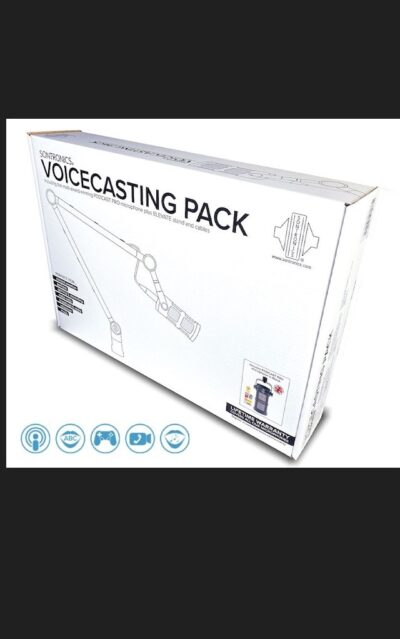 Sontronics VOICECASTING PACK accessori microfono streaming podcast soundwave smstrumentimusicali