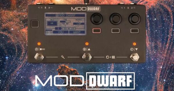 Mod audio Mod dwarf plug-in reverberi a convulsione response pedalboards news audiofader