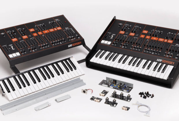 Korg ARP Odyssey FS kit fai da te montaggio diy synth hardware duo-fonico tre filtri in uno switch iZotope Ozone Elements Reason Lite Skoove news Music Gear smstrumentimusicali