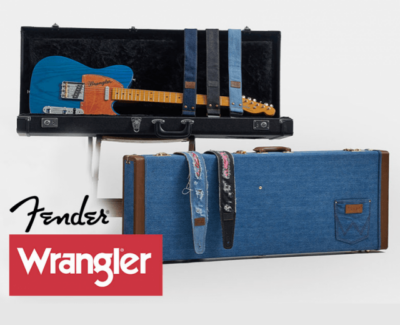 Wrangler Fender denim casual accessori chitarra tracolle custodie plettro demin style news Frenexport smstrumentimusicali.it