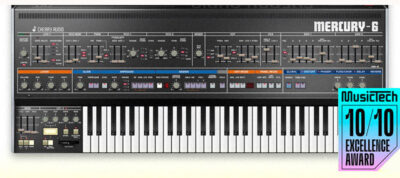 Cherry Audio Mercury-6 virtual synth emulator Roland Jupiter 6 news smstrumentimusicali.it