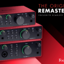 focusrite scarlett audio interface 4th generation 4i4 2i2 solo news algam eko smstrumentimusicali.it