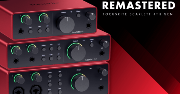 focusrite scarlett audio interface 4th generation 4i4 2i2 solo news algam eko smstrumentimusicali.it