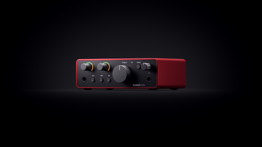 focusrite scarlett audio interface 4th generation 4i4 2i2 solo news algam eko audiofader.com