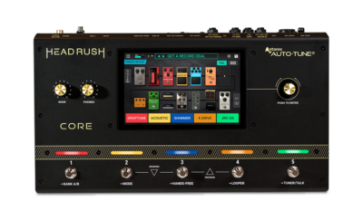 headrush core pedal pedale multieffetto ir modeling vocal processore antares auto-tune news soundwave smstrumentimusicali.it