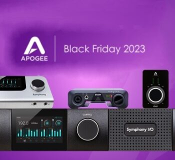 apogee black friday 2023 offerte sales symphony desktop, duet 3 Limited Edition, boom, mic plus symphony i/o mk II news smstrumentimusicali.it