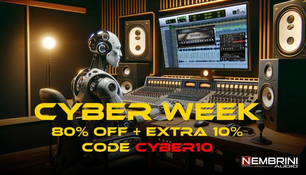 cyber monday week season offerte audiofader.com