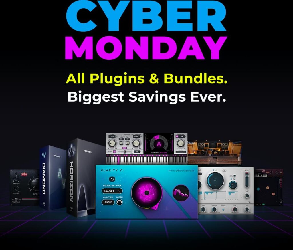 cyber monday week season offerte audiofader.com