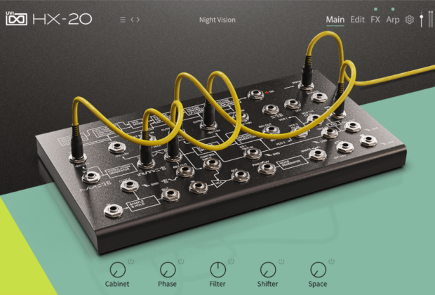 uvi hx-20 software semi-modular analog synth virtual korg ms-20 emulator news smstrumentimusicali.it