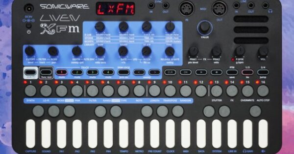 sonicware liven xfm groovebox sintesi fm recensione review test andrea maio soundwave smstrumentimusicali.it