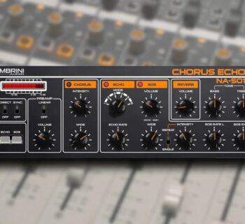nembrini audio na-501 chorus echo plug-in simulazione roland re-501 chorus echo news strumentimusicali.it