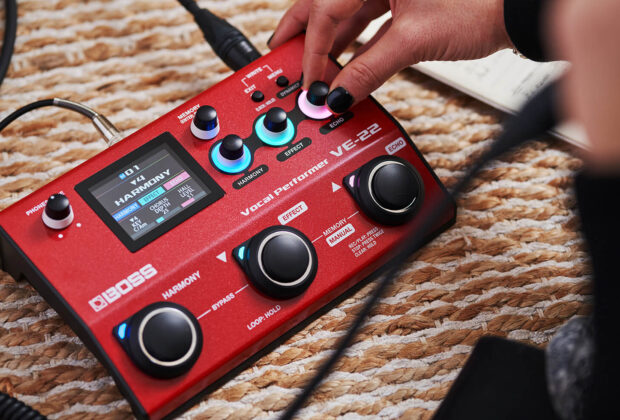 boss ve-22 vocal performer hardware processore vocale multieffect harmonizer news smstrumentimusicli.it