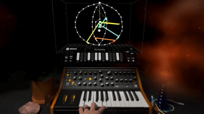 moog music animoog galaxy software audio immersivo apple vision pro news midiware smstrumentimusicali.it