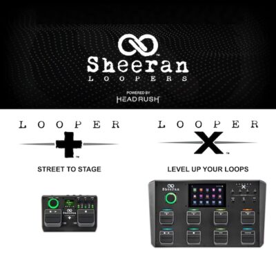 ed sheeran Headrush looper + looper x pedale loop chitarra news soundwave smstrumentimusicali