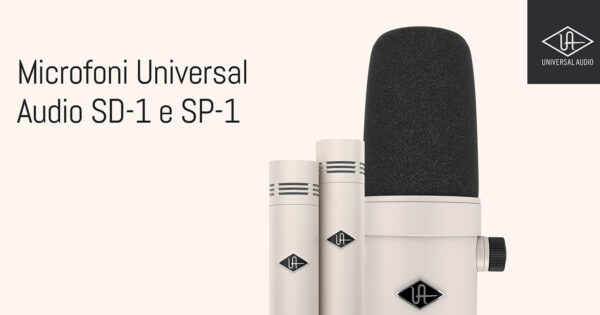universal audio sd-1 sp-1 promozione microfoni news promo midiware smstrumentimusicali.it