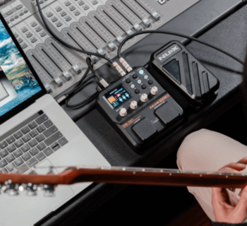 NUX MG-101 pedaliera per chitarra con tecnologia avanzata, interfaccia user-friendly e funzionalità di modellazione digitale, tra cui effetti, looper, drum machine e opzioni di live streaming. news Frenexport smstrumentimusicali