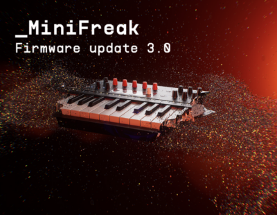 Arturia Minifreak Firmware update 3.0