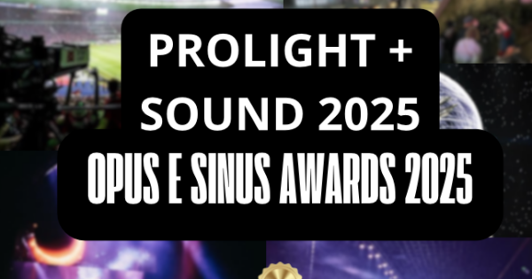 The Winners of the Opus and Sinus Awards 2025 Prolight + Sound 2025