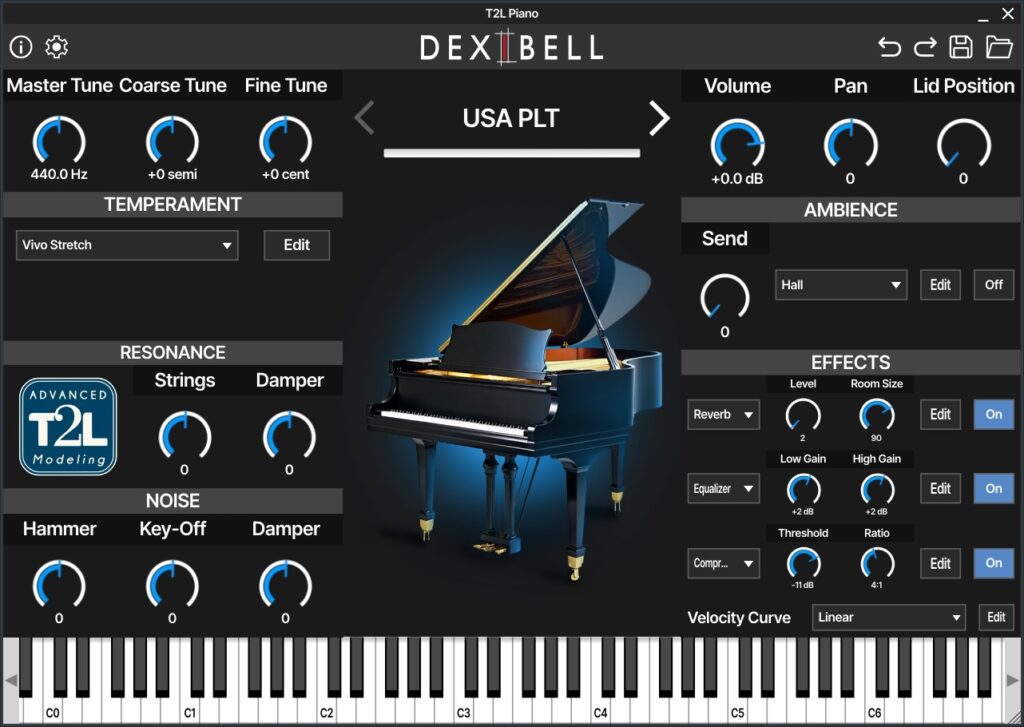 dexibell t2l piano