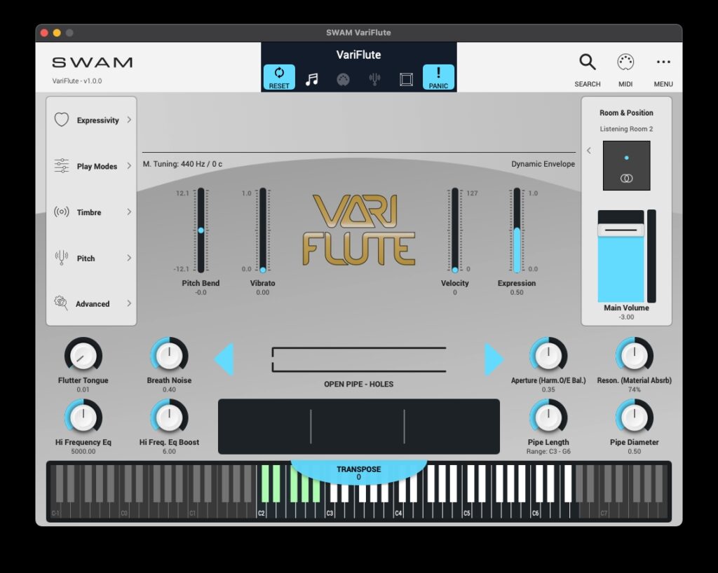 swam variflute