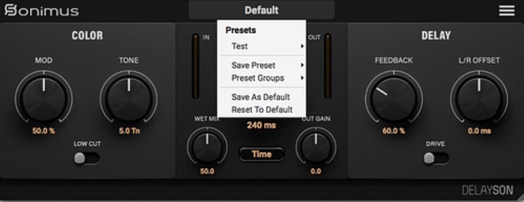 sonimus delayson