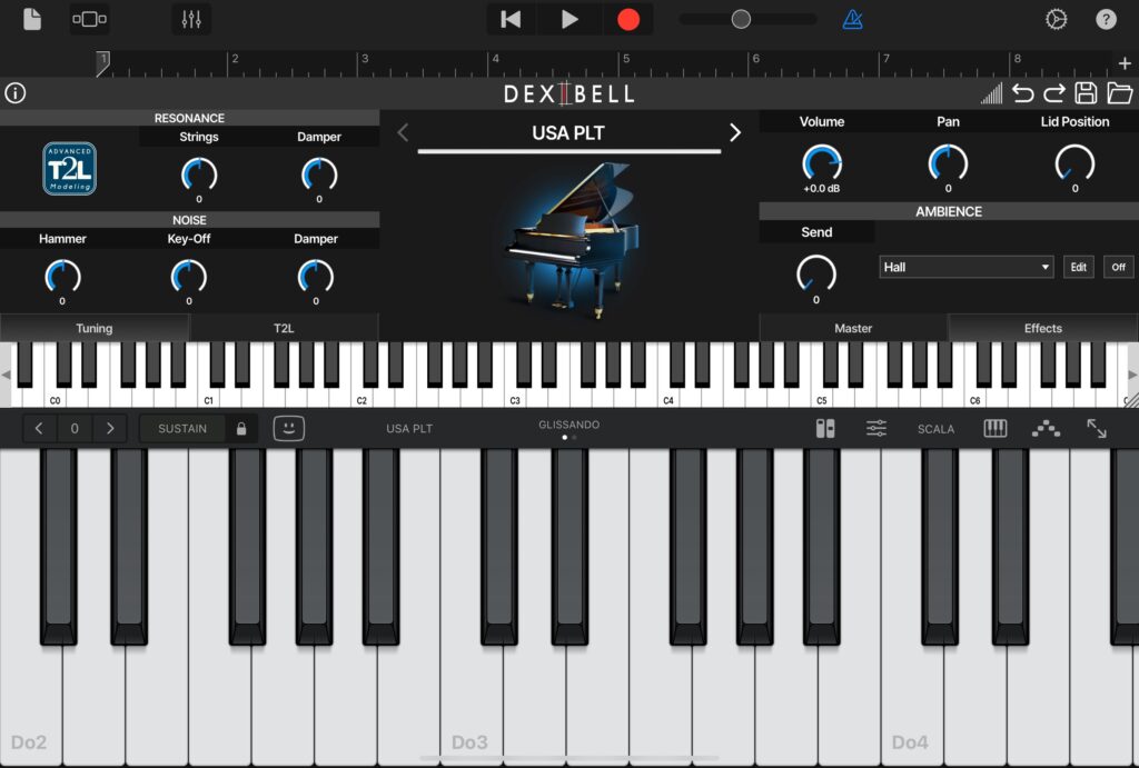 t2l piano ios