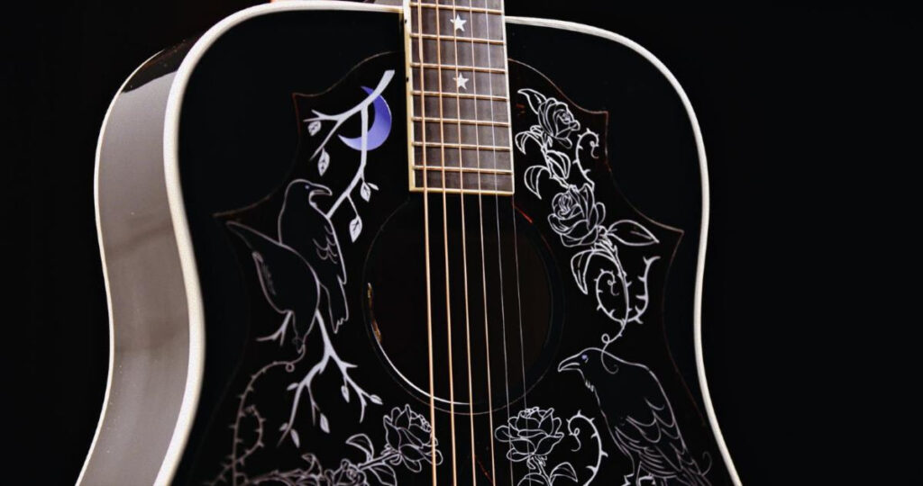 Gibson Custom Kirk Hammett Raven