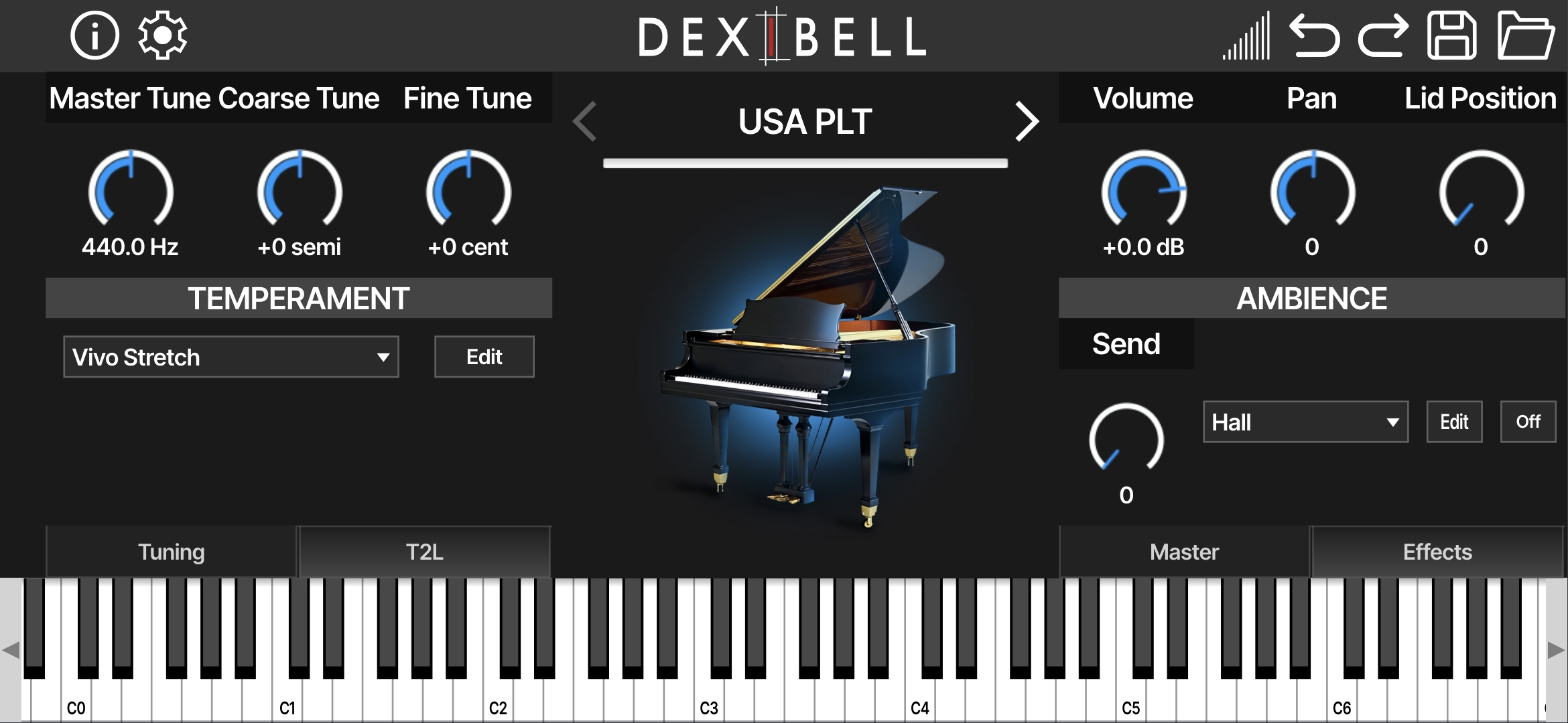 t2l piano per android