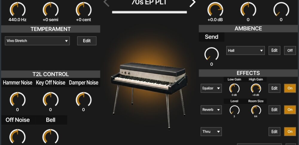 t2l electric piano