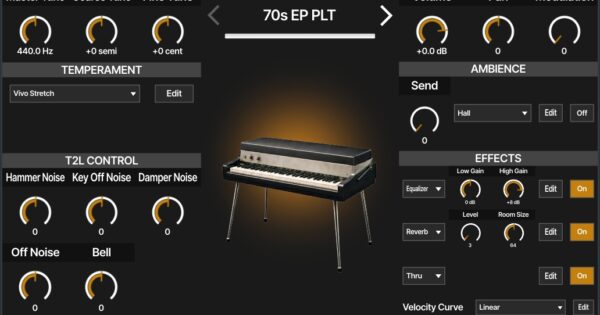 t2l electric piano
