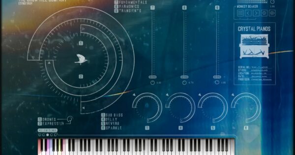crystal pianos