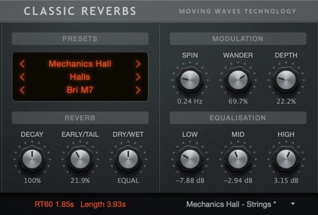 samplicity classic reverb