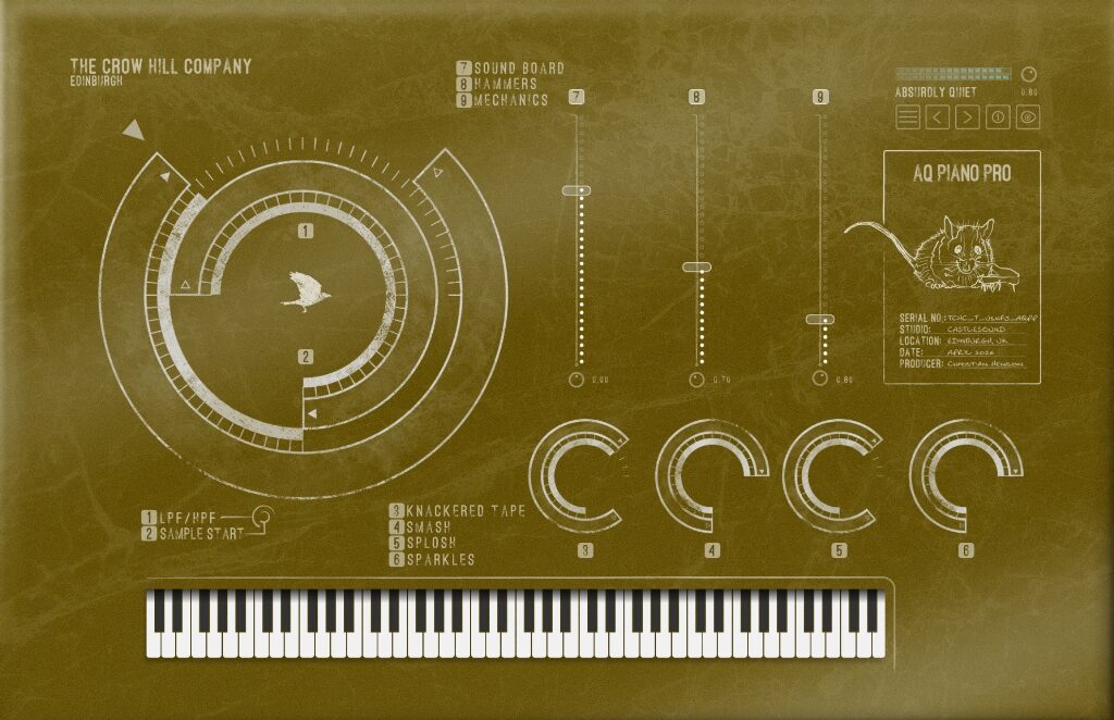 ABSURDLY QUIET PIANO