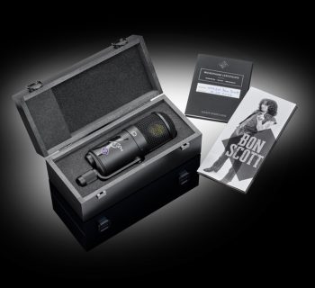 Neumann U 47 fet Bon Scott Edition, Bon Scott, Neumann U47 fet, AC/DC, microfono, Neumann, edizione limitata, studio recording
