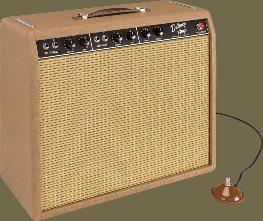 Fender '62 Deluxe Amp, Fender Deluxe 1962, amplificatore Fender, Brown Panel, Fender American Vintage, amplificatore valvolare Fender, circuito 6G3, amplificatore per chitarra elettrica, Fender 2026, Fender Deluxe Brownface